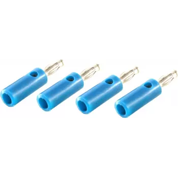 shiverpeaks BS56200-4B conector de cabo ficha banana azul (BS56200-4B)