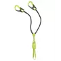 Arnês de segurança e cinta de retenção Edelrid Kabel COMFORT TRI — preto/verde, 532 g, peso mínimo do utilizador 40 kg