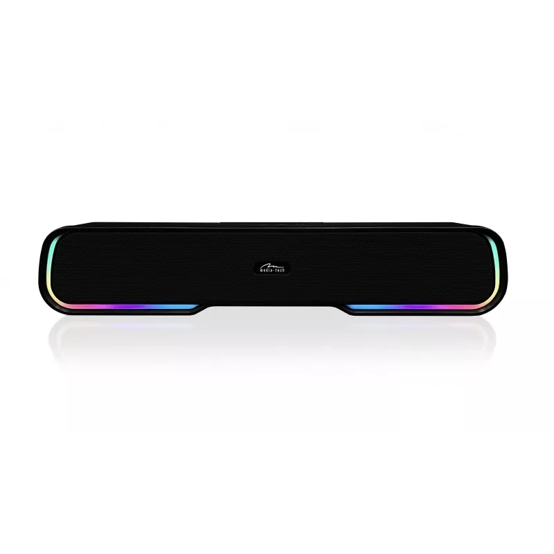 Altifalante MEDIA‑TECH Phantom MT3180 Soundbar 450W RMS, 80W alimentado por bateria, Bluetooth, com fios e sem fios, preto
