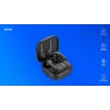 Headset in-ear TWS SAVIO TWS-12, Bluetooth 5.3, microfone integrado, preto