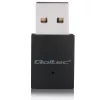 Adaptador Wi-Fi Mini USB sem fios compacto QOLTEC 57007 – Single-Band 2,4 GHz, até 150 Mbit/s, antena interna