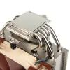 Dissipador de CPU Noctua NH-U12S, ventoinha de 120 mm, 1500 rpm, 93,4 m³/h de fluxo de ar, 22,4 dB, aço inoxidável, 158×125×71 mm