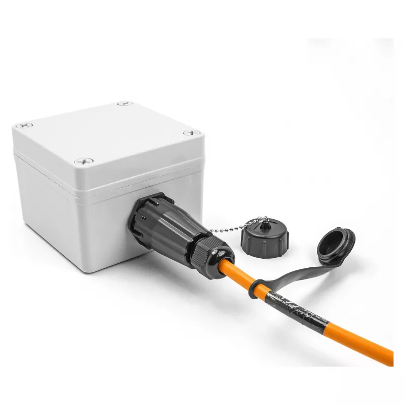 Conector de fibra ótica DeLOCK LC duplex para LC duplex multimodo IP68