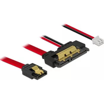 Cabo SATA DeLOCK 85238 0,1 m SATA 7 pinos + Molex (4 pinos)