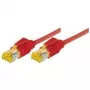 Tecline 722015R cabo de rede patch vermelho