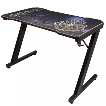 Secretária de computador Subsonic SA5593-H1 preta retangular PVC 1100x600x750