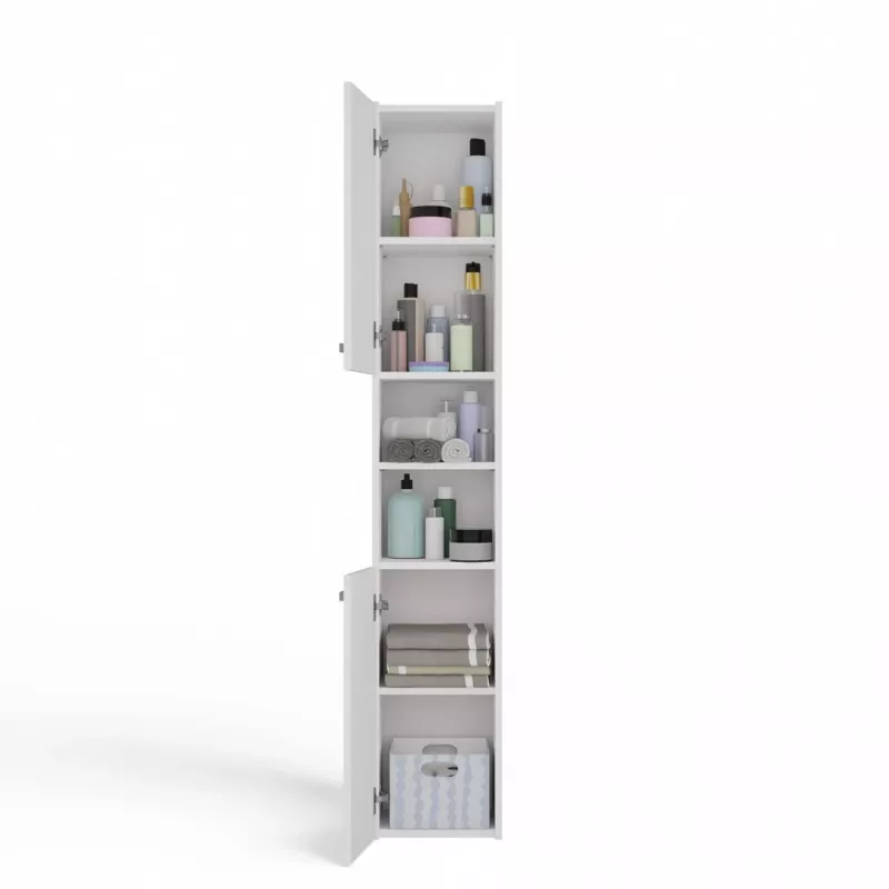 Armário de casa de banho Topeshop S30 branco