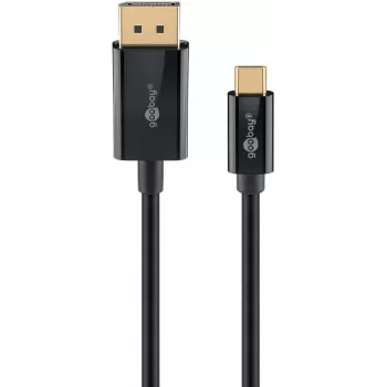 Cabo USB-C para DisplayPort GOOBAY 75704, 1 m, até 4K@60Hz