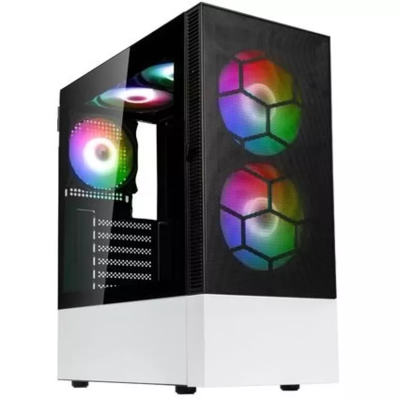 Kolink OBSERVATORY MX Midi Tower preto, branco