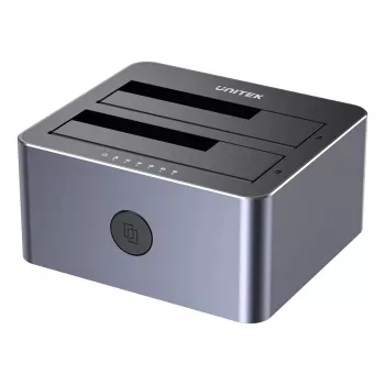 Unitek estação de clonagem 2X SATA 2,5/3,5 USB 5GB
