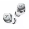 Auscultadores desportivos SENNHEISER Momentum MTW4 Bluetooth sem fios com cancelamento de ruído - branco e prateado