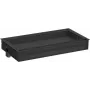 Bachmann VENID - Moldura para régua de tomadas - montagem à face - preto