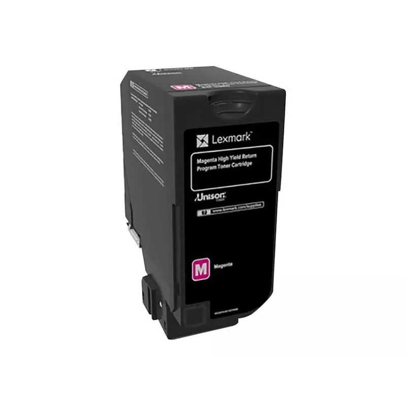 Lexmark - alta capacidade - magenta - original - cartucho de toner LCCP, LRP - para Lexmark CX725de, CX725dhe, CX725dthe (84C2HM0)