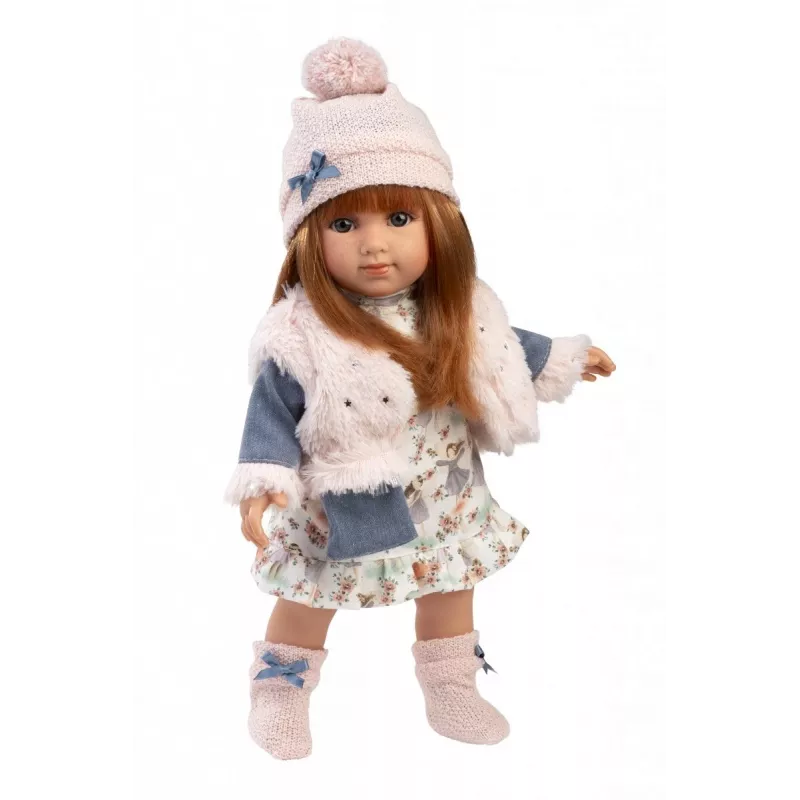 Boneca Llorens Nicole 35 cm – características realistas, corpo macio, boneca bebé