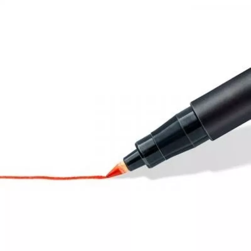 Marcador permanente ponta fina Staedtler Lumocolor 318 WP4