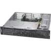 Supermicro SC825M BTQC-R802WB - Rack - montável em rack - 2U - ATX estendido - SATA/SAS - Hot-Swap 800 Watt - Preto (CSE-825MBTQC-R802WB)