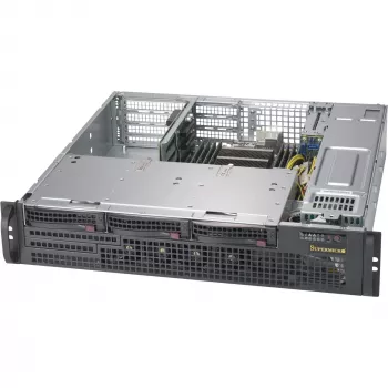 Supermicro SC825M BTQC-R802WB - Rack - montável em rack - 2U - ATX estendido - SATA/SAS - Hot-Swap 800 Watt - Preto (CSE-825MBTQC-R802WB)