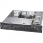 Supermicro SC825M BTQC-R802WB - Rack - montável em rack - 2U - ATX estendido - SATA/SAS - Hot-Swap 800 Watt - Preto (CSE-825MBTQC-R802WB)