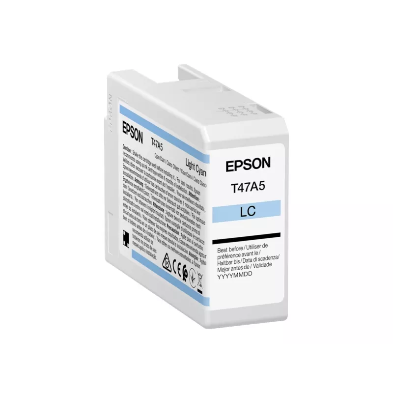 Cartucho de tinta Epson UltraChrome Pro 10 T47A5 ciano (original, ciano claro)
