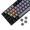 Teclado mecânico gaming White Shark Wakizashi GK-002721V2 — estrutura cinzento-preto, layout US, switches azuis