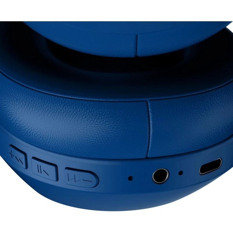 Auscultadores sem fios Defender Fre Emotion B490 — azul, on-ear, Bluetooth, microfone integrado