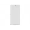 Armário de instalação de parede Lanberg 19'' 27U 600x600 mm cinzento (porta de vidro)