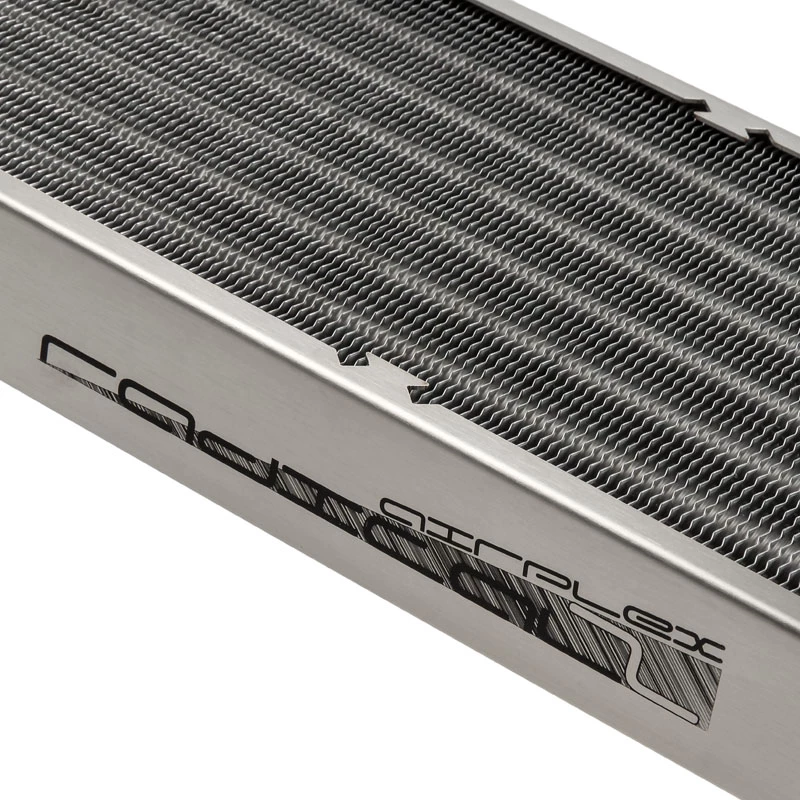 Bloco de refrigeração Aqua-Computer 33705 — alumínio/cobre/aço inoxidável, 320×140×40 mm, cinzento/prateado