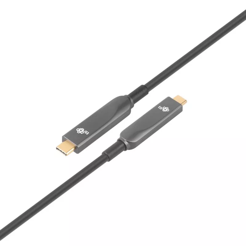 Cabo de vídeo híbrido USB-C TB AKTBXIACCOP500B 4K, 5 m de comprimento