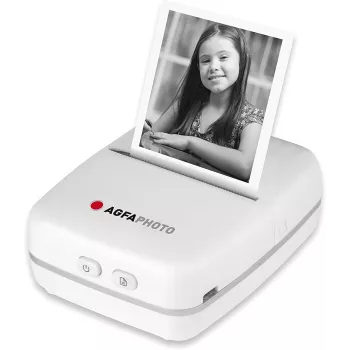 Impressora AgfaPhoto Realpix Pocket P térmica branca