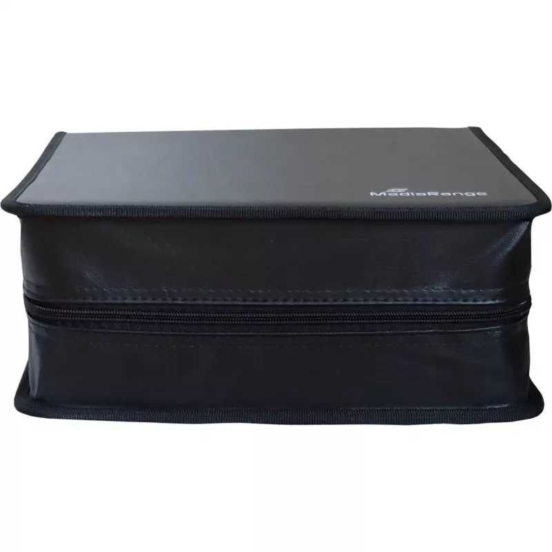 Mala de armazenamento MEDIARANGE para CDs/DVDs – 200 CDs/DVDs