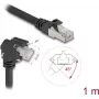 Cabo de rede DeLOCK 80917 1 m Cat6 S/FTP RJ-45 preto