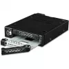 Adaptador para baía de unidade icy dock MB092VK-B para 2 x 6,3 cm U.2 / U.3 NVMe SSDs em baía de 3,5 polegadas (preto)