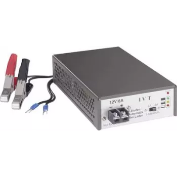 Carregador de bateria IVT Carregador de corrente constante de 3 fases 12V/24V Modelo 900018