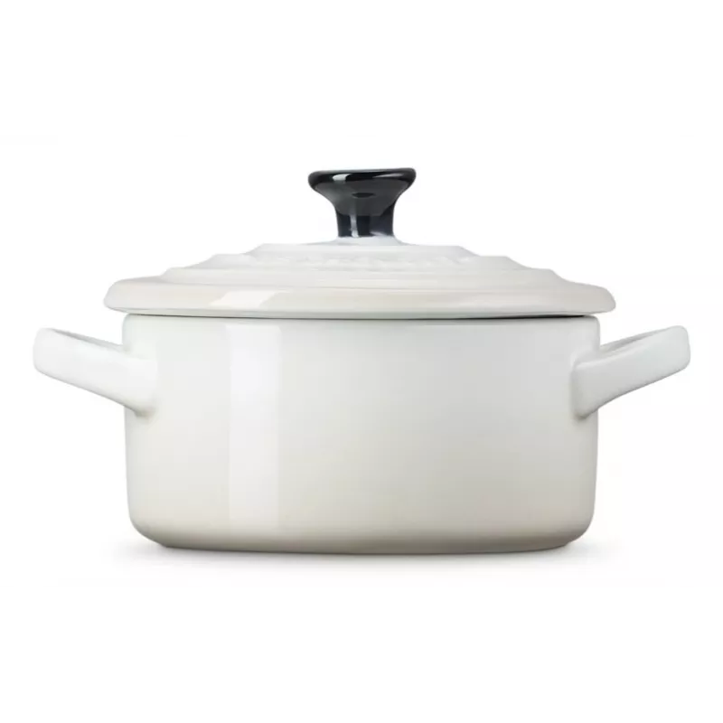 Le Creuset 71901107160100 Mini Dutch Oven, 0,25 L, branco