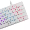 Teclado mecânico White Shark Nagamaki GK-006211 — layout compacto, interruptores mecânicos Red, caixa branca