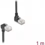 Cabo de rede DeLOCK RJ45 Cat.6A 1 m preto