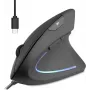 Perixx PERIMICE-513 C rato ergonómico vertical USB-C preto para destros (PERIMICE-513 C)