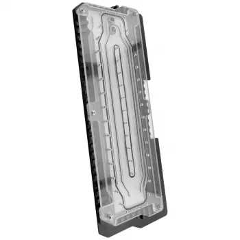 Placa de distribuição frontal para refrigeração líquida personalizada de PC, Singularity Spectre 2.0 Elite – suporte frontal para reservatório/fluxo (SC-SPECTRE-ELITE-FRONT-BK)