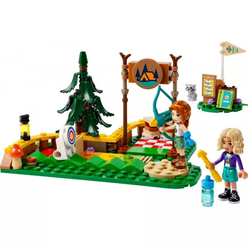 LEGO Friends Acampamento de Aventura de Tiro com Arco 42622 — 157 peças, 2 minifiguras, idade 6+