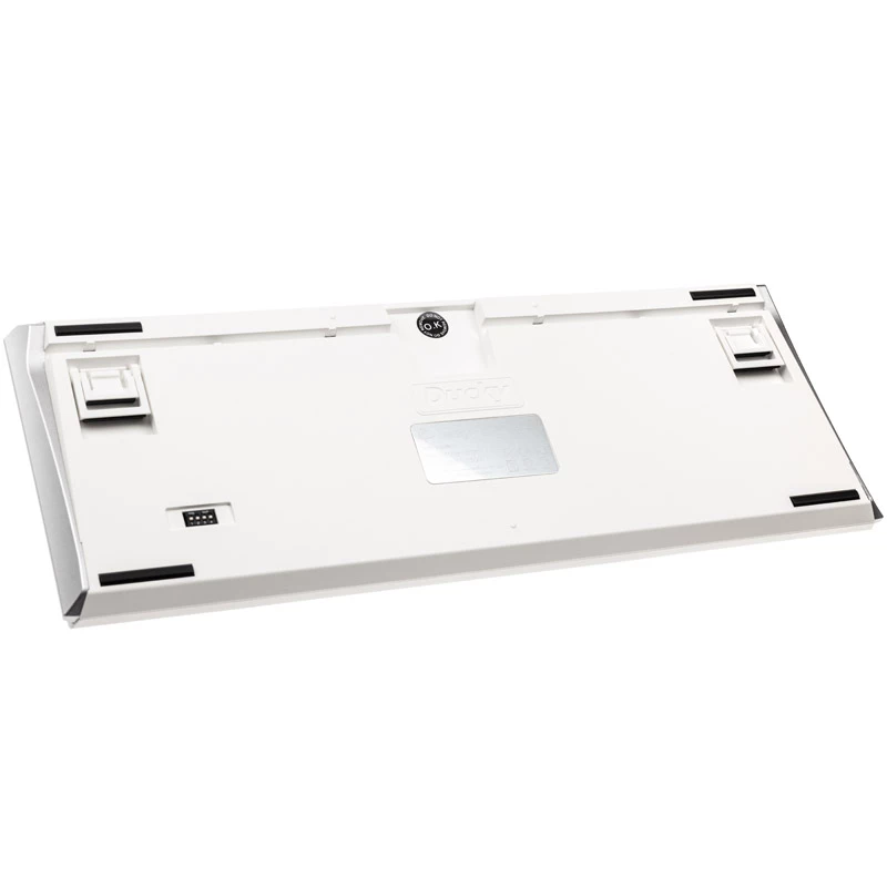 Ducky One 3 Classic Pure Branco TKL Gaming RGB LED - Teclado MX-Brown USB Alemão Branco (DKON2187ST-BDEPDPWWWSC1)