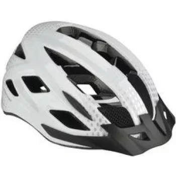 Capacete de bicicleta de proteção FISCHER Urban Lano tamanho S/M com interior em EPS de alta resistência, ajuste regulável