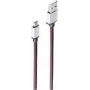 Cabo USB ShiverPeaks BS14-50096 0,9 m USB A Micro-USB B vermelho