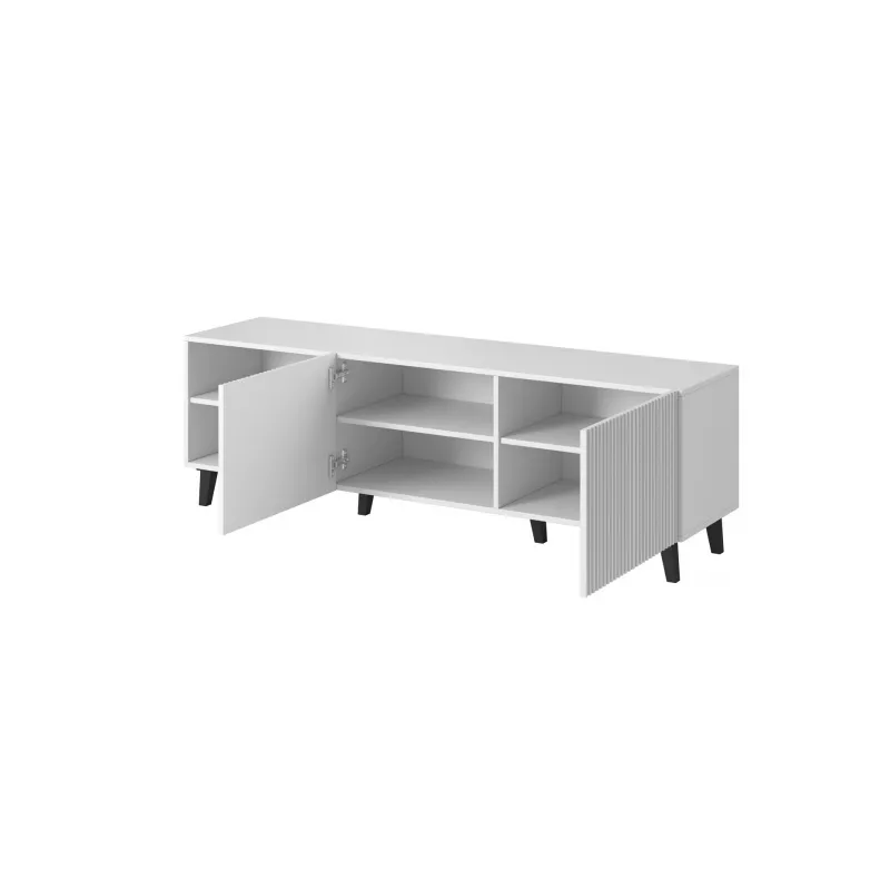 Móvel RTV Cama PAFOS 150x42x52 branco mate