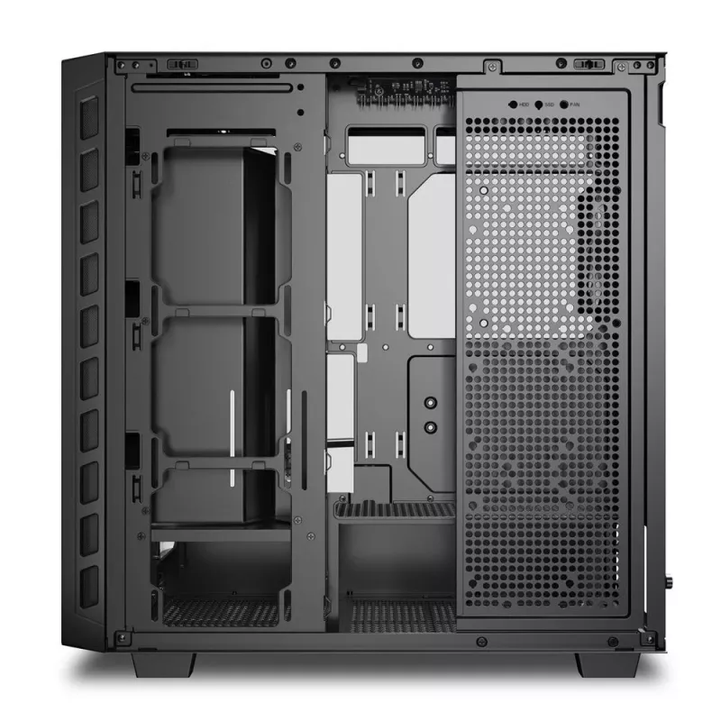 Sharkoon REBEL C80G RGB Midi Tower preto
