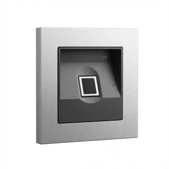 GIRA 5551920 Gira Keyless In módulo de impressão digital System 106 aço inoxidável