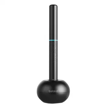 Limpador de ouvidos Bebird M9 S preto com câmara 1080P, sem fios