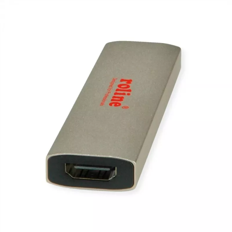 Adaptador de ecrã ROLINE GOLD USB-C - HDMI 8K60Hz macho/fêmea + PD 60W - Adaptador - Digital/Dados (14.01.3478)