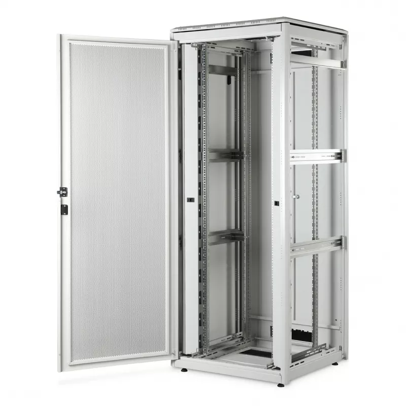 Armário de rede autónomo DIGITUS Unique Series 42U 800x800 mm IP20 800 kg cinzento
