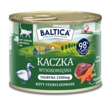 BALTICA sabor regional Pato – Alimento húmido para gatos – 185 g