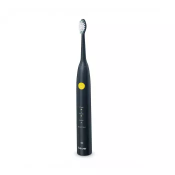 Escova de dentes elétrica sónica Beurer SC 30, preto — limpeza sónica, recarregável, 1 cabeça de escova incluída